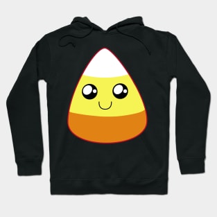 Cute Happy Candy Corn (Bright Green) Hoodie